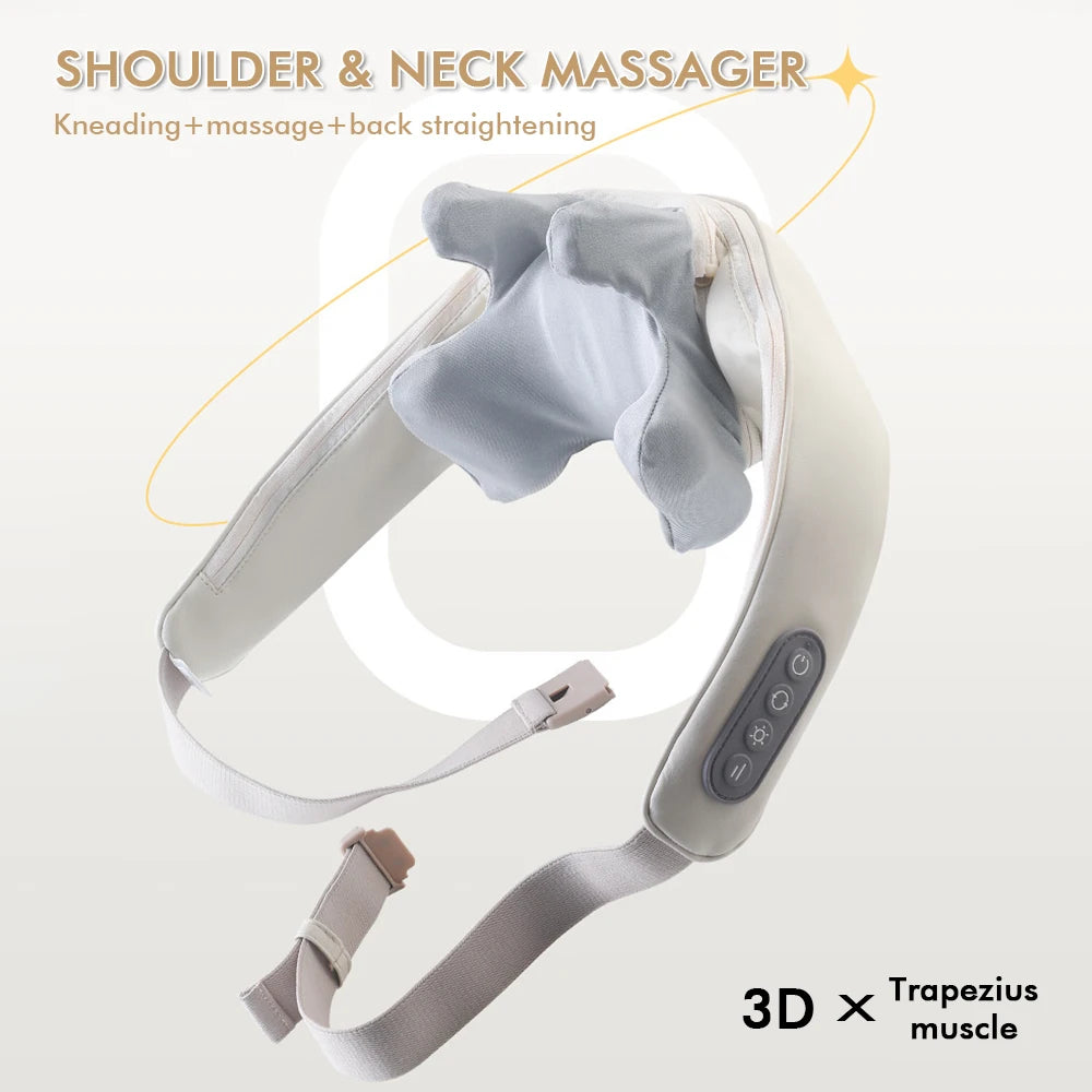 Wireless Neck And Shoulder Massager